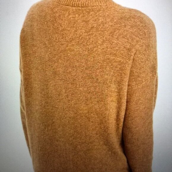 NWT Crown & Ivy mock neck, drop shoulder, long sleeve, tunic sweater X Large - Picture 2 of 4